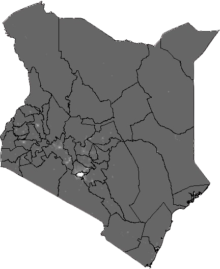 Map of Kenya